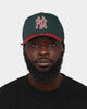 New Era New York Yankees 'Beets & Greens' 9FORTY A-Frame Snapback Dark Green/Cardinal
