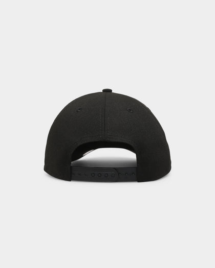 New Era New York Yankees 'Visor Script' 9FORTY A-Frame Snapback Black
