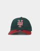 New Era New York Mets 'Beets & Greens' 9FORTY A-Frame Snapback Dark Green/Cardinal