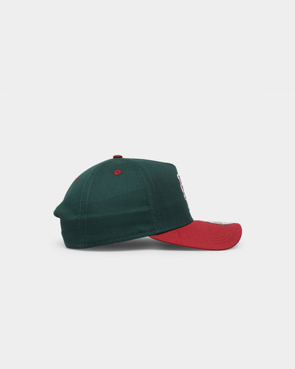 New Era New York Mets 'Beets & Greens' 9FORTY A-Frame Snapback Dark Green/Cardinal