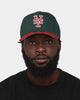 New Era New York Mets 'Beets & Greens' 9FORTY A-Frame Snapback Dark Green/Cardinal