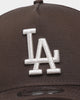 New Era  Los Angeles Dodgers 'Choc Wafer' 9FORTY A-Frame Snapback Chocolate