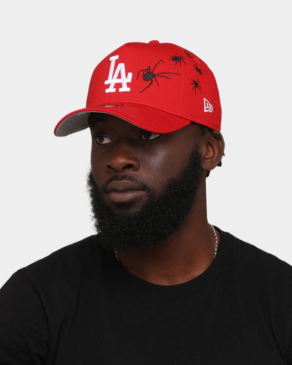 New Era Los Angeles Dodgers 'Spider Crown' 9FORTY A-Frame Snapback Scarlet