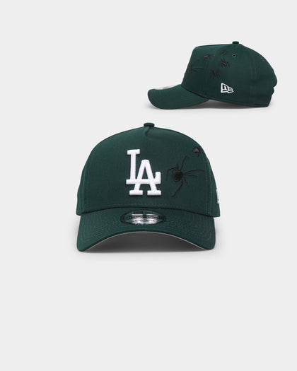 New Era Los Angeles Dodgers 'Spider Crown' 9FORTY A-Frame Snapback Green