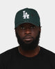 New Era Los Angeles Dodgers 'Spider Crown' 9FORTY A-Frame Snapback Green