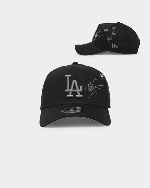 New Era Los Angeles Dodgers 'Spider Crown' 9FORTY A-Frame Snapback Black