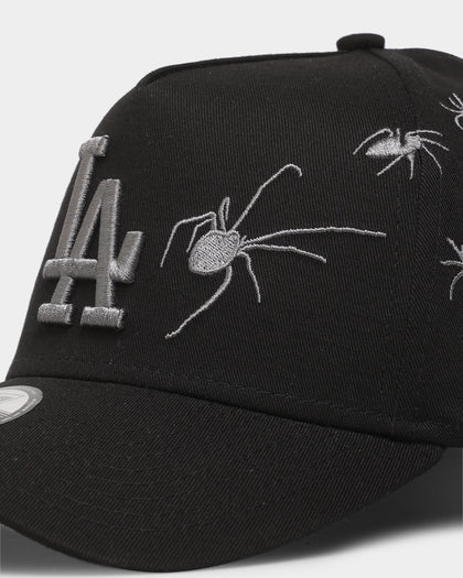 New Era Los Angeles Dodgers 'Spider Crown' 9FORTY A-Frame Snapback Black