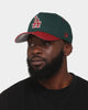 New Era Los Angeles Dodgers 'Beets & Greens' 9FORTY A-Frame Snapback Dark Green/Cardinal