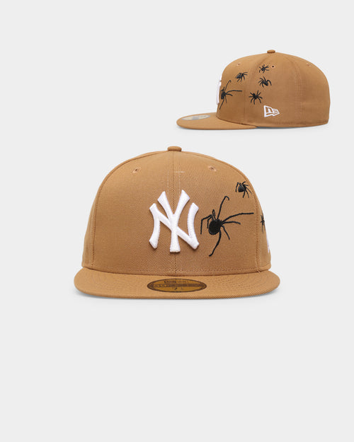 New Era New York Yankees 'Spider Crown' 59FIFTY Fitted Wheat