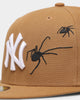 New Era New York Yankees 'Spider Crown' 59FIFTY Fitted Wheat