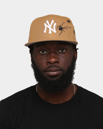 New Era New York Yankees 'Spider Crown' 59FIFTY Fitted Wheat