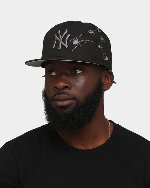 New Era New York Yankees 'Spider Crown' 59FIFTY Fitted Black