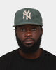 New Era New York Yankees 'Forest Suede & Camel' 59FIFTY Fitted Dark Green