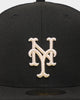 New Era New York Mets World Series 'Stone Tones' 59FIFTY Fitted Black/Stone