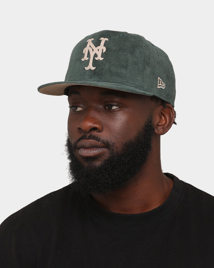 New Era New York Mets 'Forest Suede & Camel' 59FIFTY Fitted Dark Green