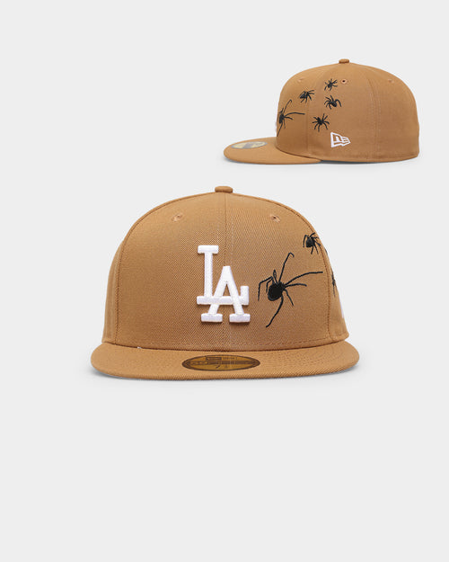 New Era Los Angeles Dodgers 'Spider Crown' 59FIFTY Fitted Wheat