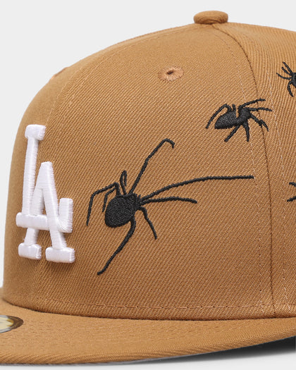 New Era Los Angeles Dodgers 'Spider Crown' 59FIFTY Fitted Wheat