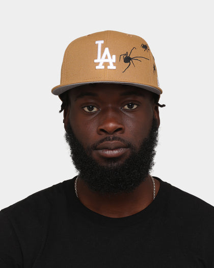 New Era Los Angeles Dodgers 'Spider Crown' 59FIFTY Fitted Wheat