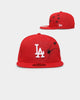 New Era Los Angeles Dodgers 'Spider Crown' 59FIFTY Fitted Scarlet