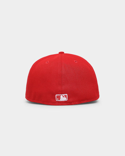 New Era Los Angeles Dodgers 'Spider Crown' 59FIFTY Fitted Scarlet