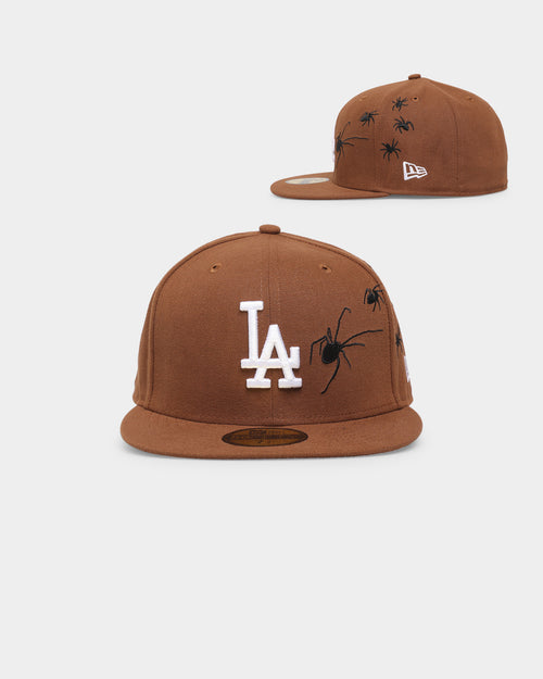 New Era Los Angeles Dodgers 'Spider Crown' 59FIFTY Fitted Chocolate