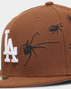 New Era Los Angeles Dodgers 'Spider Crown' 59FIFTY Fitted Chocolate