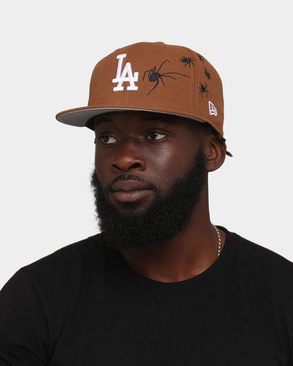 New Era Los Angeles Dodgers 'Spider Crown' 59FIFTY Fitted Chocolate