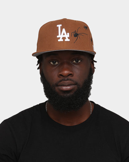 New Era Los Angeles Dodgers 'Spider Crown' 59FIFTY Fitted Chocolate