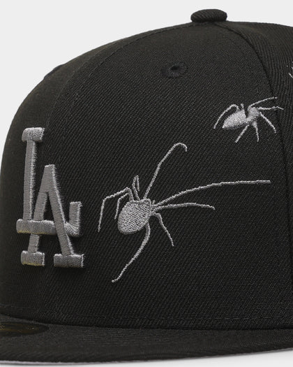 New Era Los Angeles Dodgers 'Spider Crown' 59FIFTY Fitted Black