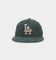 New Era Los Angeles Dodgers 'Forest Suede & Camel' 59FIFTY Fitted Dark Green