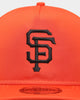New Era San Francisco Giants 'OG Team Colour' Prolight Old Golfer Trucker Snapback OTC