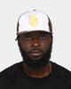 New Era San Diego Padres 'Team Two-Tone' Prolight Old Golfer Trucker Snapback White/OTC