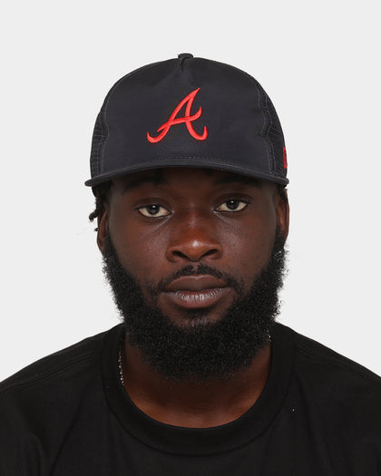 New Era Atlanta Braves 'OG Team Colour' Prolight Old Golfer Trucker Snapback OTC