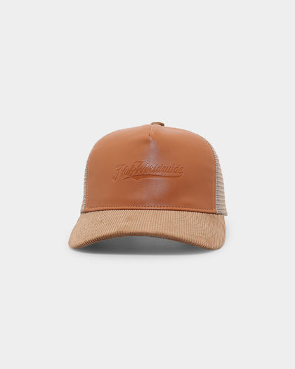 HUF Old Town Road Trucker Snapback Tan