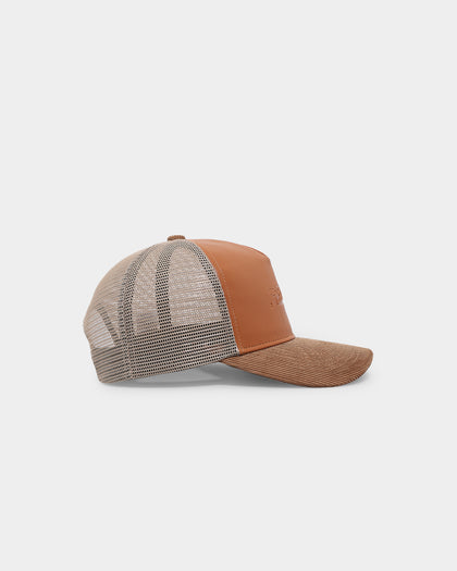 HUF Old Town Road Trucker Snapback Tan