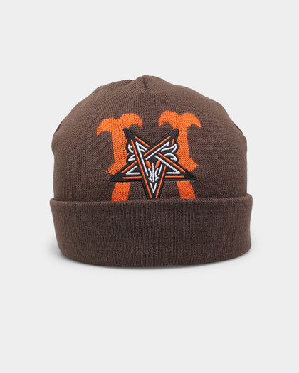 HUF X Thrasher Field Crew Beanie Chocolate