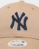 New Era Women's New York Yankees 9FORTY Casual Strapback Camel