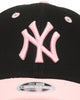 New Era Women's New York Yankees 'Black Pink' 9FORTY Casual Strapback Black/Pink