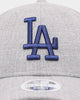 New Era Women's Los Angeles Dodgers 'Heather Grey' 9FORTY Strapback Grey/Original Team Colours