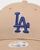 New Era Women's Los Angeles Dodgers 9FORTY Casual Strapback Camel