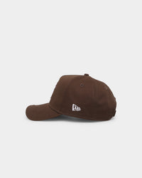 New Era Women's New York Yankees 9FORTY A-Frame Strapback Walnut
