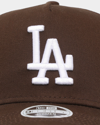 New Era Women's Los Angeles Dodgers 9FORTY A-Frame Casual Strapback Walnut