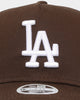 New Era Women's Los Angeles Dodgers 9FORTY A-Frame Casual Strapback Walnut