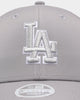 New Era Women's Los Angeles Dodgers 'Pro Lite' 9FORTY Strapback Grey/White