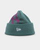 New Era New York Yankees Sunset Logo Knit Thin Beanie Green