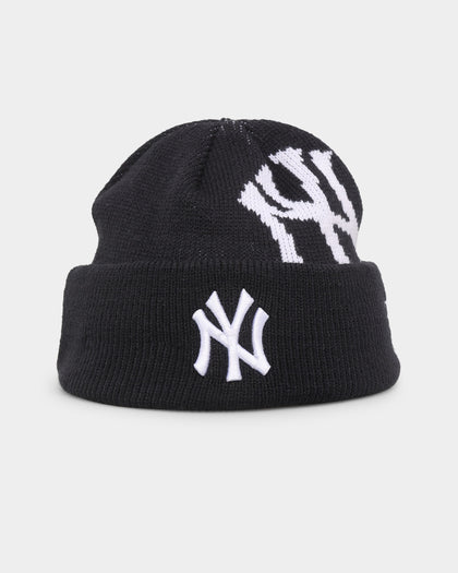New Era New York Yankees Sunset Logo Knit Thin Beanie Original Team Colours