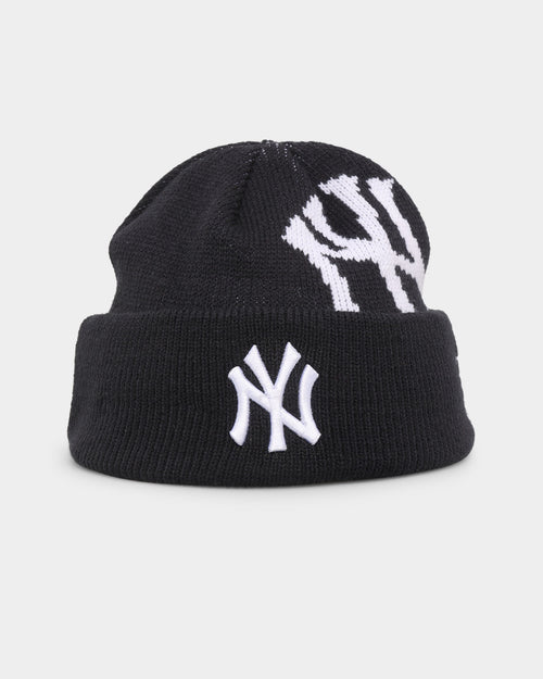New Era New York Yankees Sunset Logo Knit Thin Beanie Original Team Colours