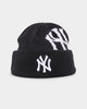 New Era New York Yankees Sunset Logo Knit Thin Beanie Original Team Colours