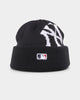 New Era New York Yankees Sunset Logo Knit Thin Beanie Original Team Colours