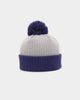New Era Los Angeles Dodgers Pom Beanie Dark Royal